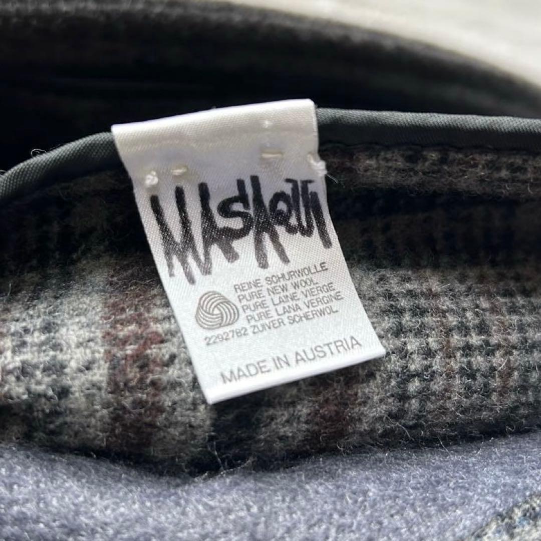 美品 オーストリア製 SALKO 比翼 ローデンコート サルコー グレー