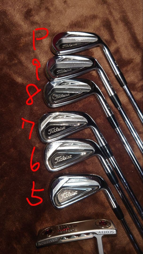 トミーキャディバック　タイトリストクラブセット