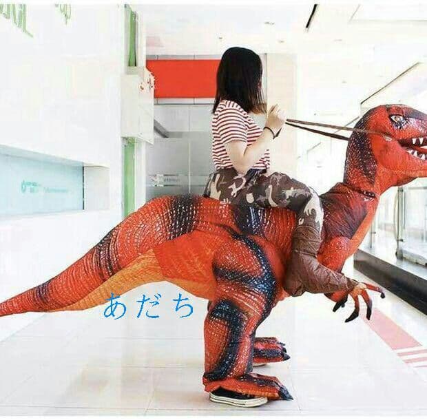 新品未使用 恐竜ライダー　☆着ぐるみ☆zi