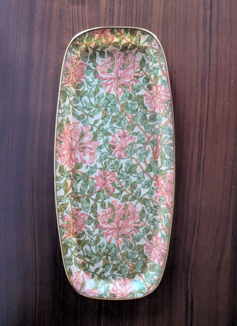 ヴィンテージ Arnold Designs トレー イギリス製 フラワー柄