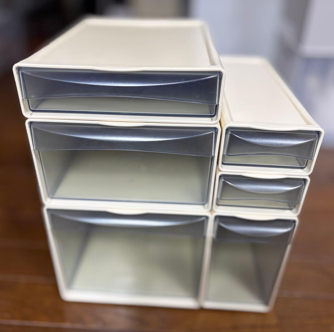 タッパーウェア　システムドロワー6点セット