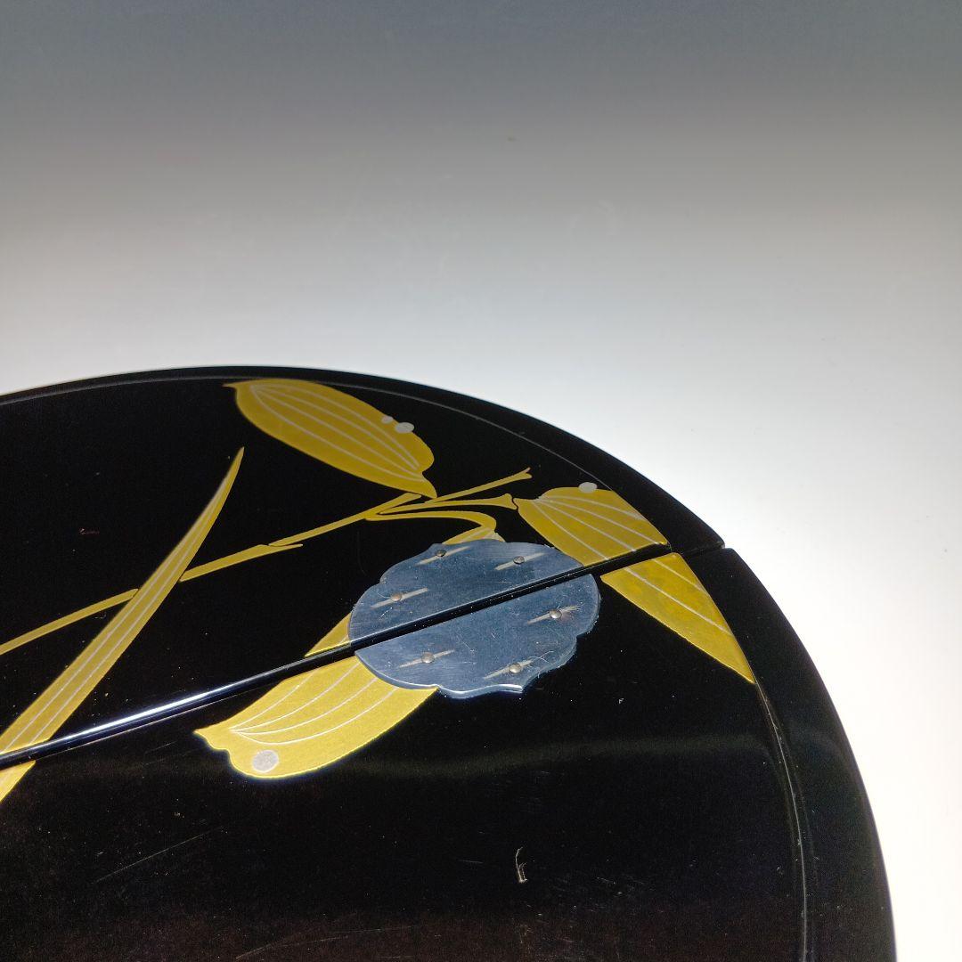 最後値下げ茶道具　青磁平水指　蒔絵蓋　紙箱