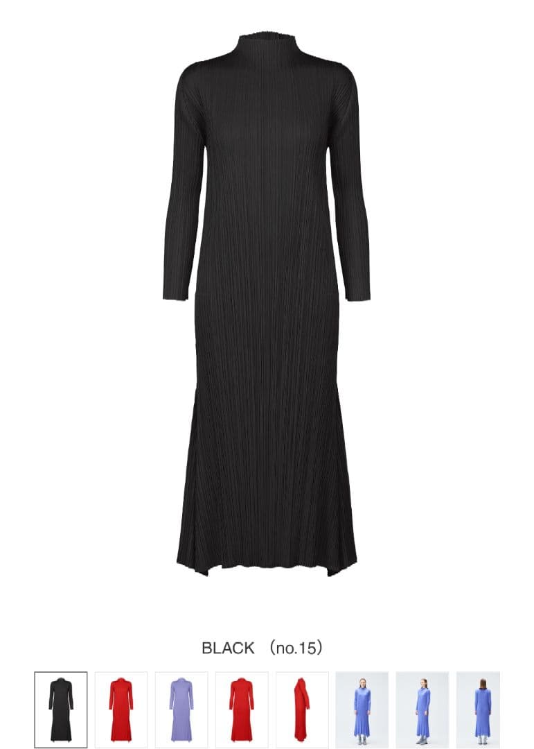 【新品未使用】 PLEATSPLEASE OLE ワンピース ブラック