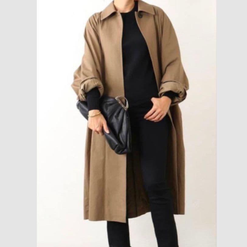 美品　ドゥーズィエムクラス トレンチコート ロング丈