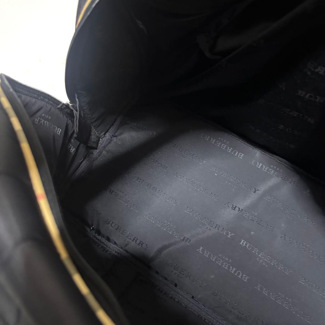 【希少】バーバリーゴルフ　ボストンバッグ　ノバチェック　ゴルフバッグ