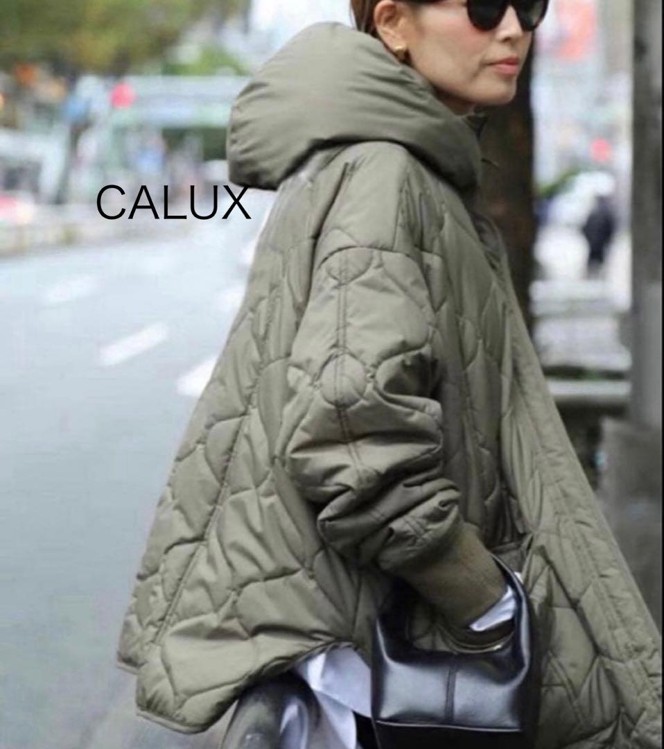 ちえみ　1度のみ使用　キャラクス　CALUX キルティングダウンジャケット