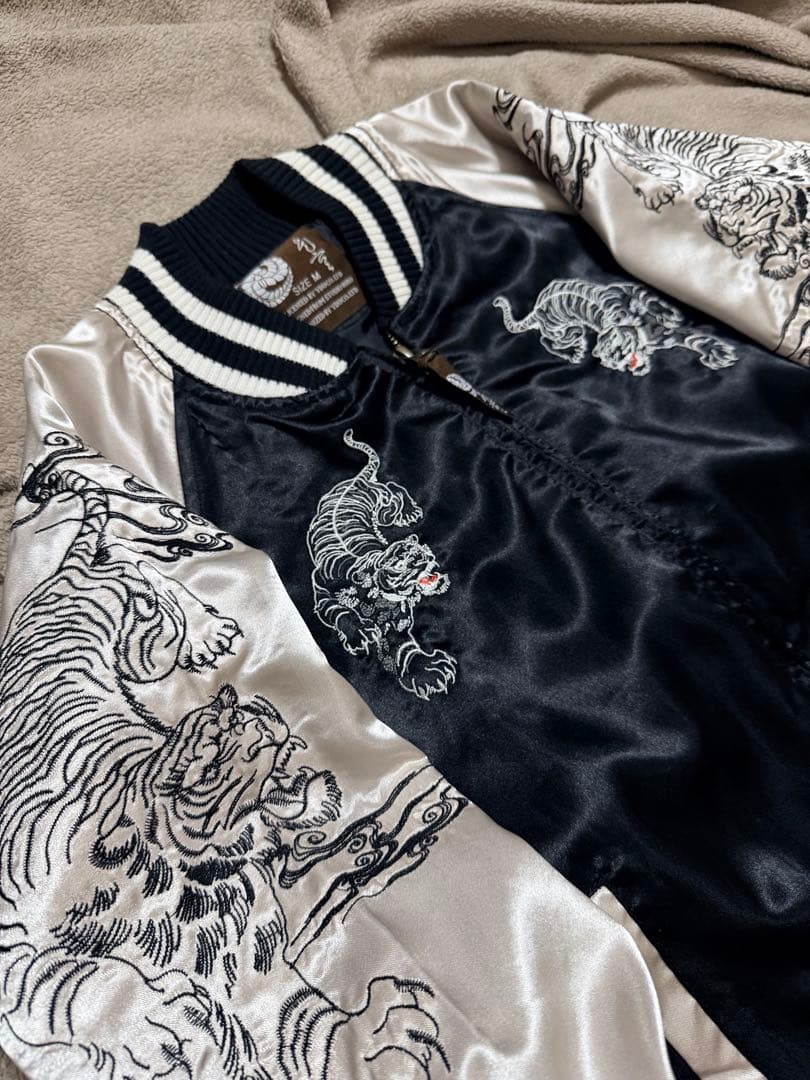 STUDIO HIRO seku 虎日本限定 スカジャン vintage サテン