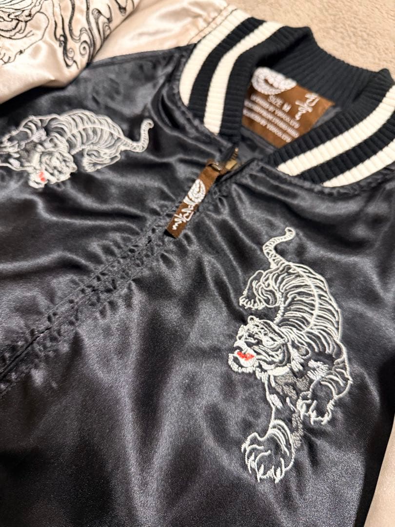 STUDIO HIRO seku 虎日本限定 スカジャン vintage サテン