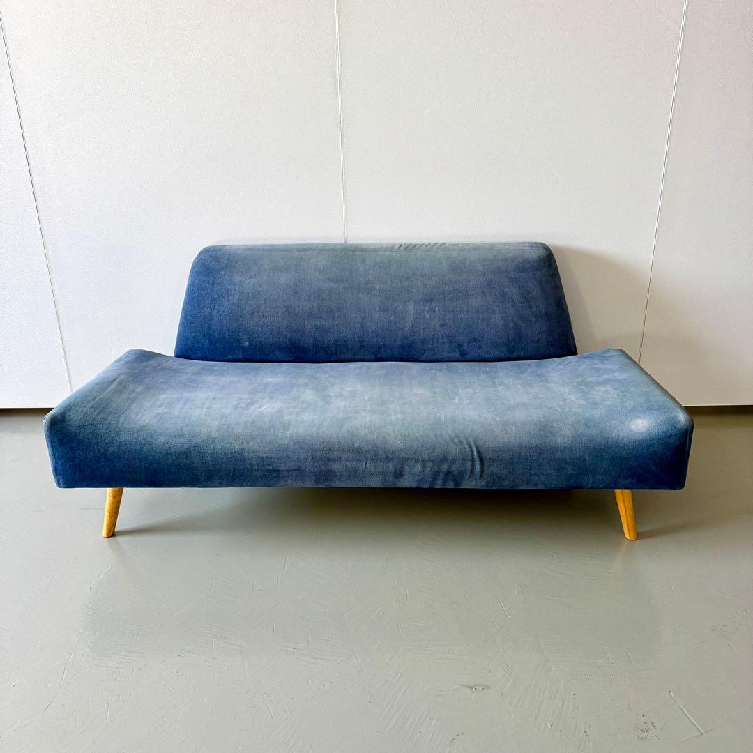 【都内無料配送有り】IDEE イデー　AO SOFA ネイビー　2人掛けソファ