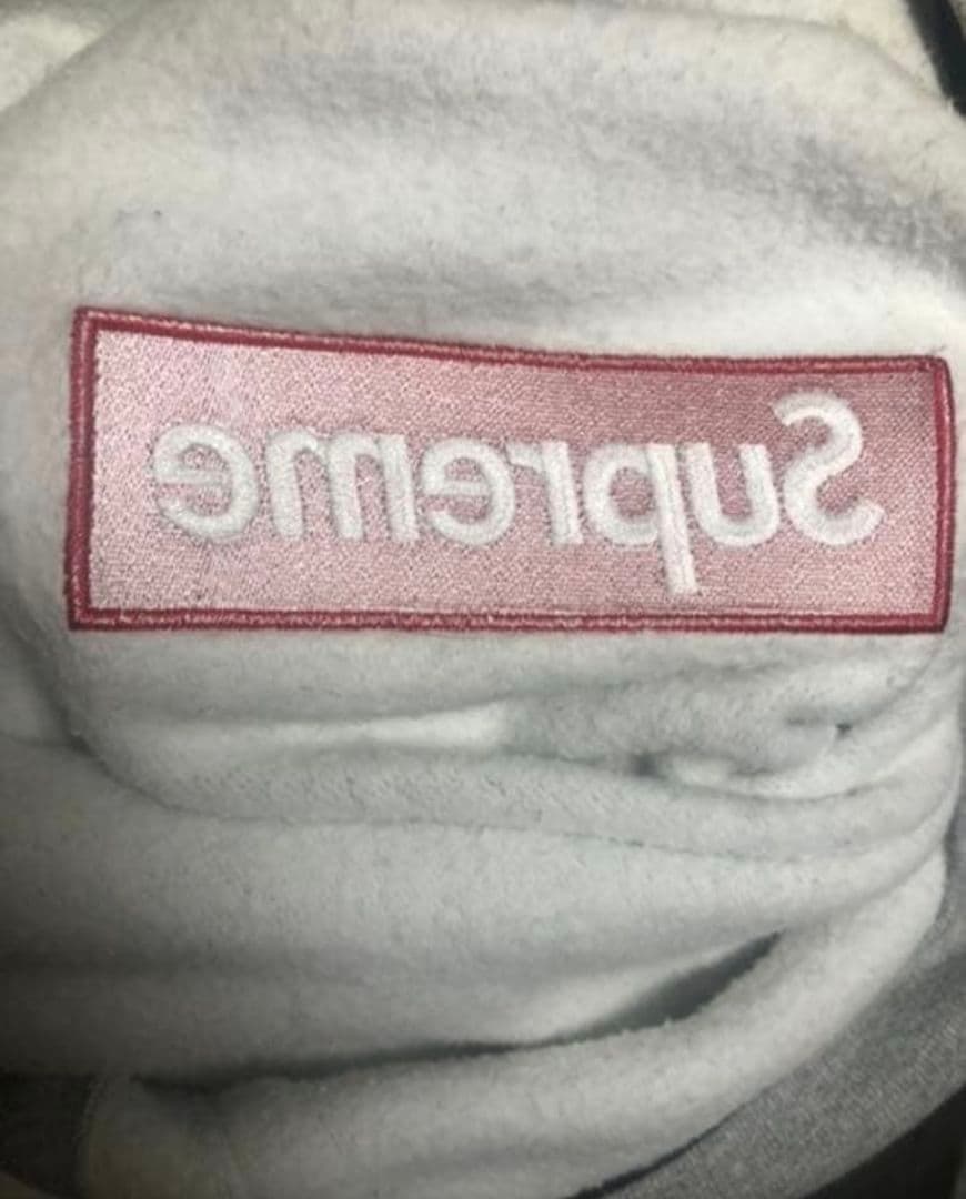 Supreme ボックスロゴ　パーカー　L グレー box logo