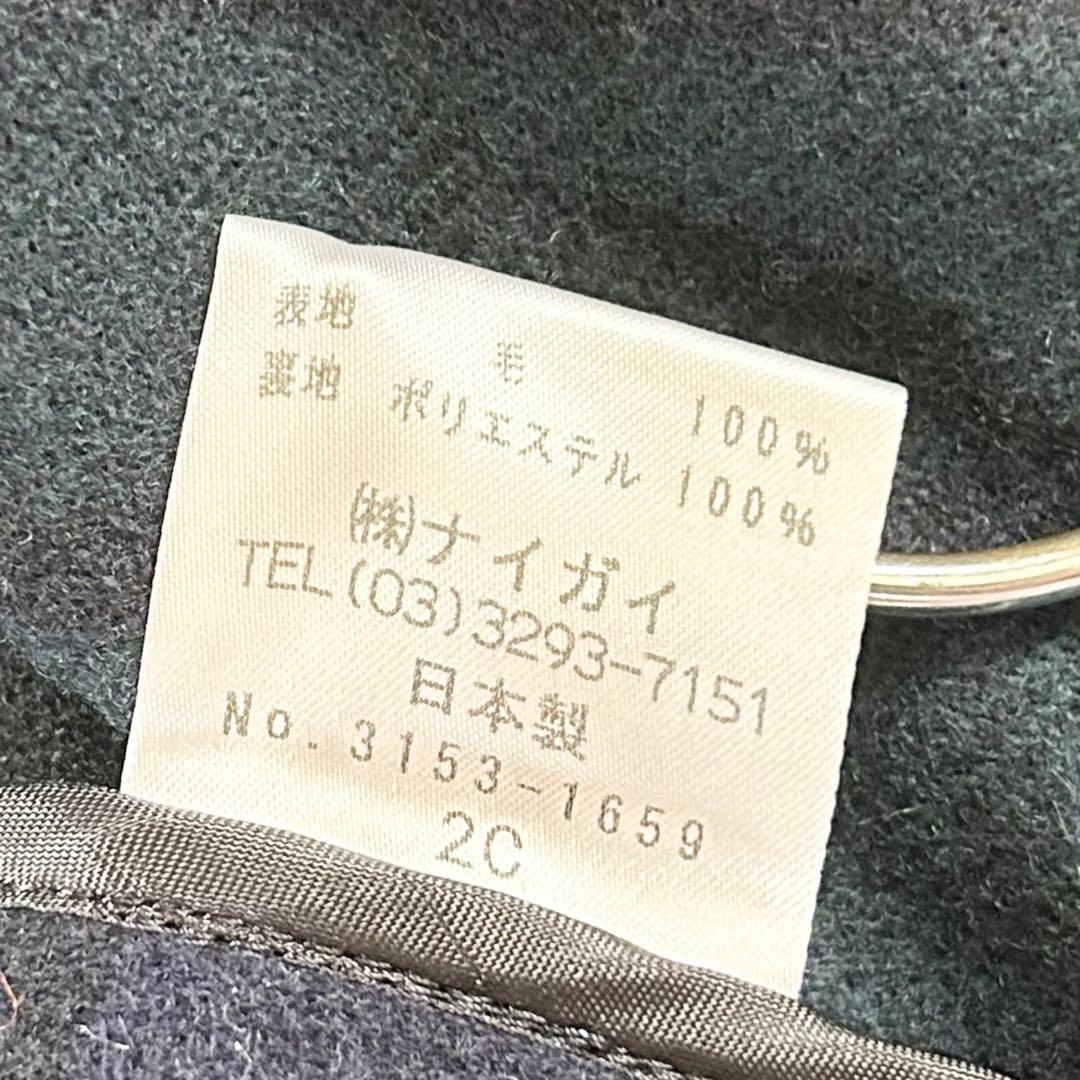 ラルフローレン ダッフルコート ブラックウォッチ ネイビー系 160