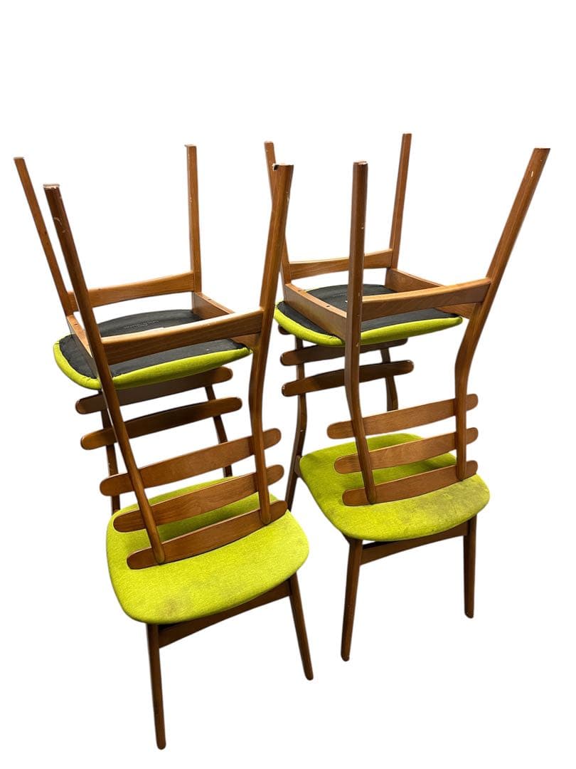 FDB モブラー　J48 ダイニングチェア　 椅子 4脚セット