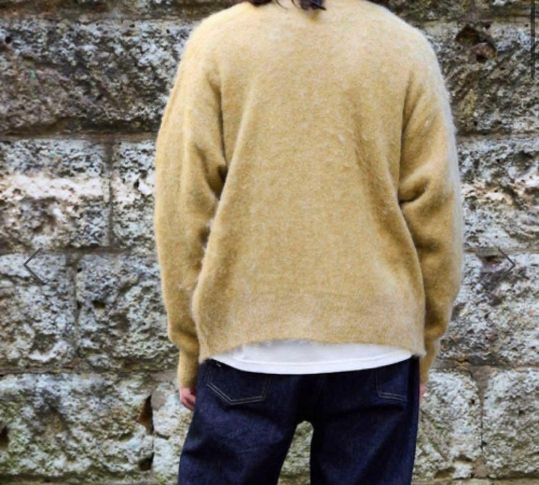 【WILD LIFE TAILOR】カートモヘア カーディガン　L キャメル