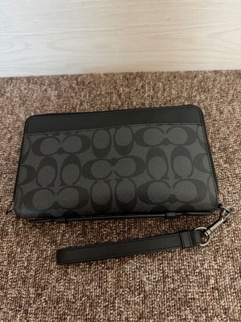 COACH ダブルジップオーガナイザー 長財布