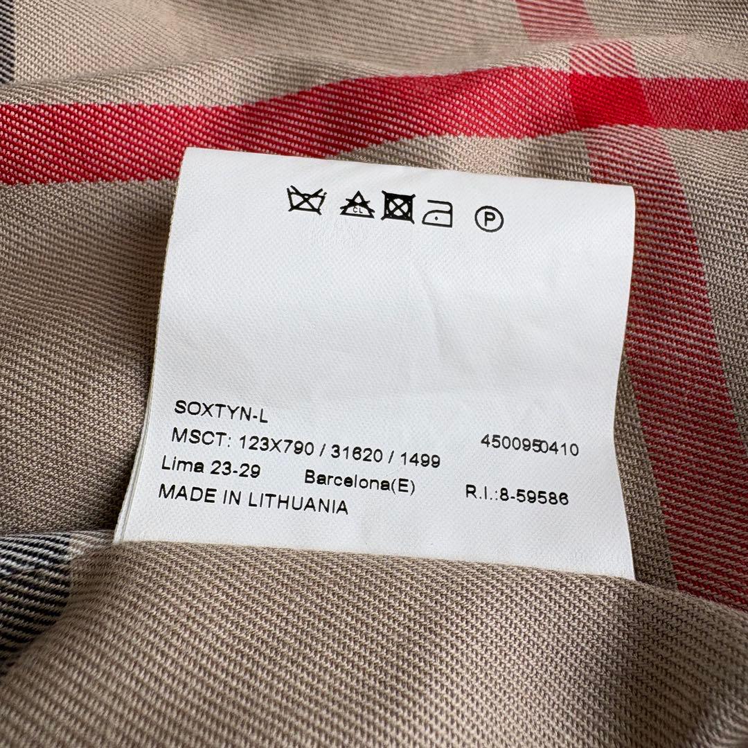 ✨極美品✨ XL バーバリーロンドン トレンチコート ノバチェック ロング丈 黒