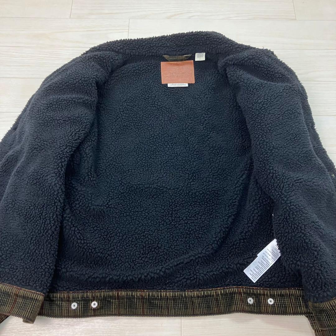 Levi’s PREMIUM ジャケット コーデュロイ 裏ボア 茶色系 Ｍ