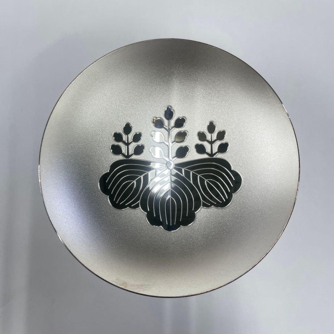 あ*3様 銀杯 内閣総理大臣 SILVER 木箱入り 銀盃 シルバー 新品 小物