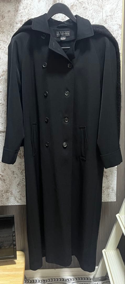 【着丈128cm】Super Long Coat 黒 sullen