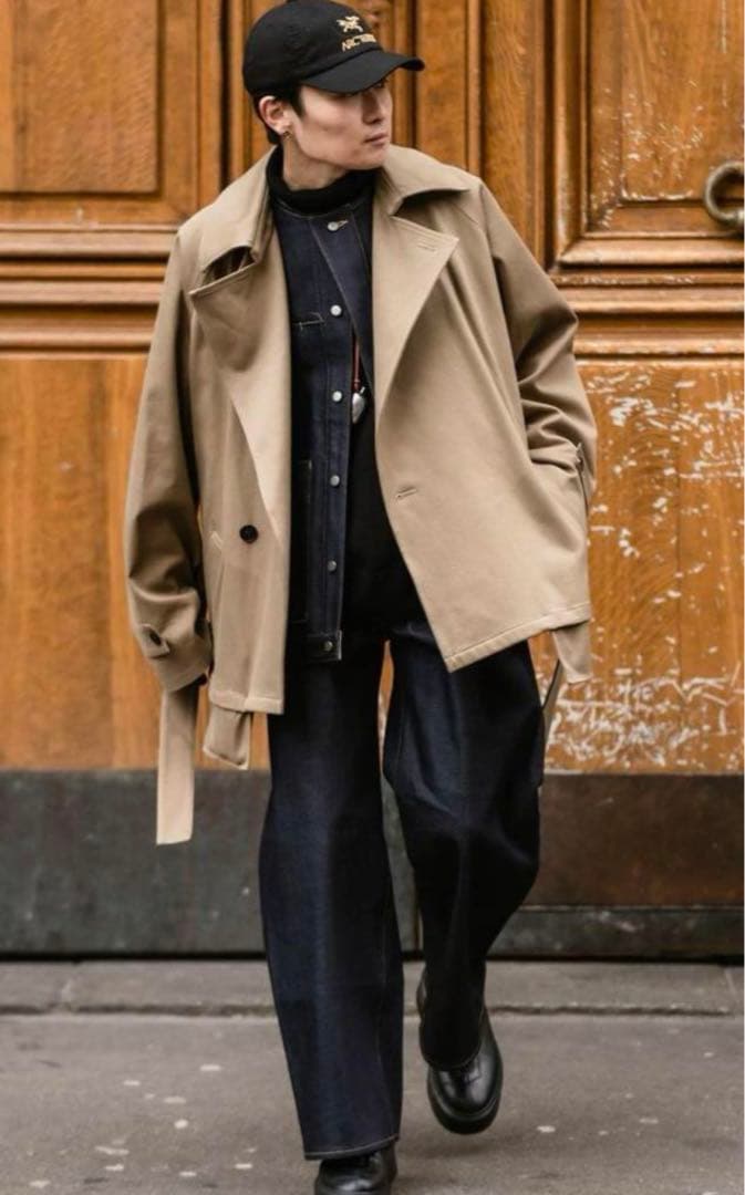 Exclusive Short Trench Coat +81別注BlancYM
