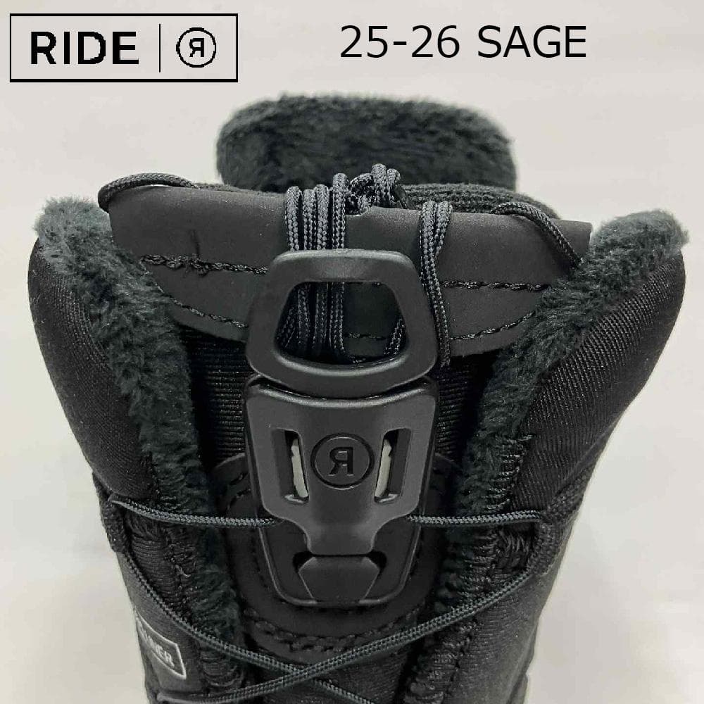 【新品】25-26 RIDE SAGE 23.5cm 女性用スノーボードブーツ