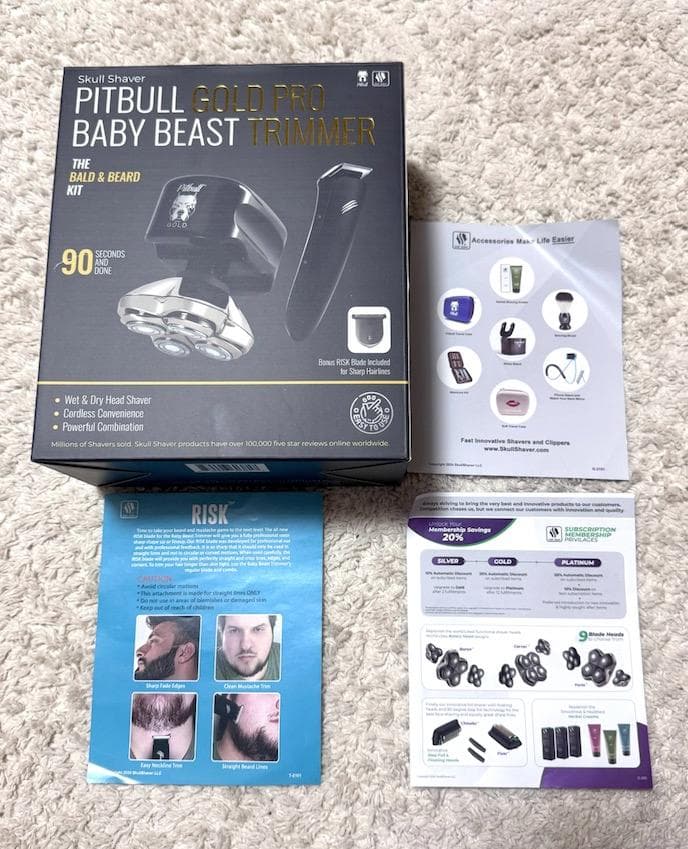 Skull Shaver スカルシェーバー Pitbull Gold PRO
