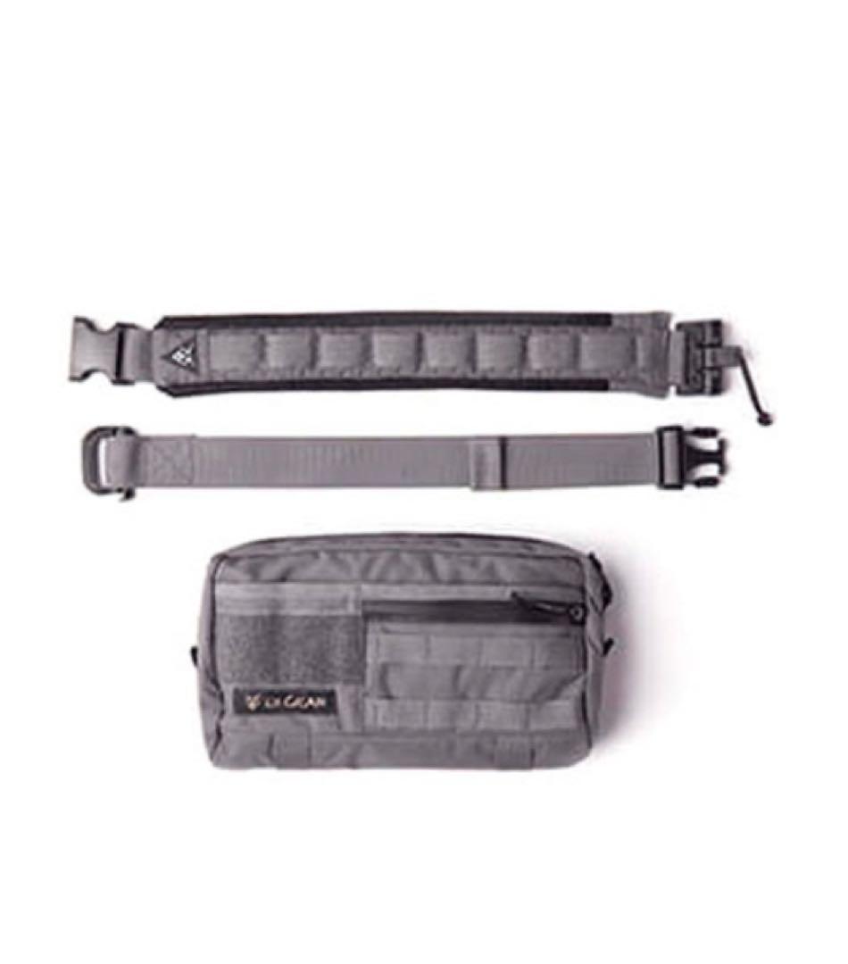 碓氷 雪乃　Lii Gear Mr Control グレー　ポーチ