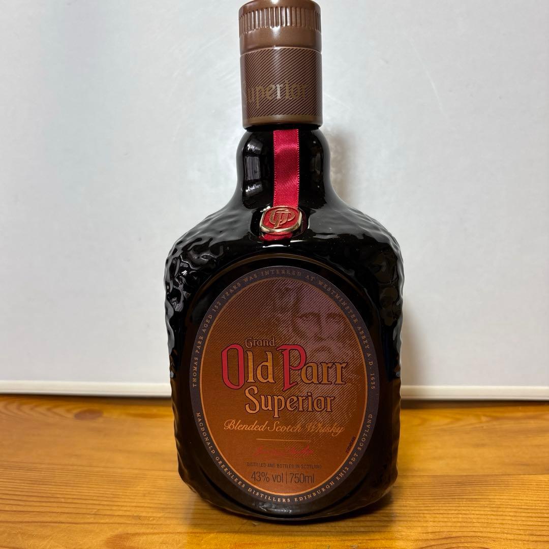 オールドパー スーペリア スコッチ ウイスキー 750ml 43% 箱付