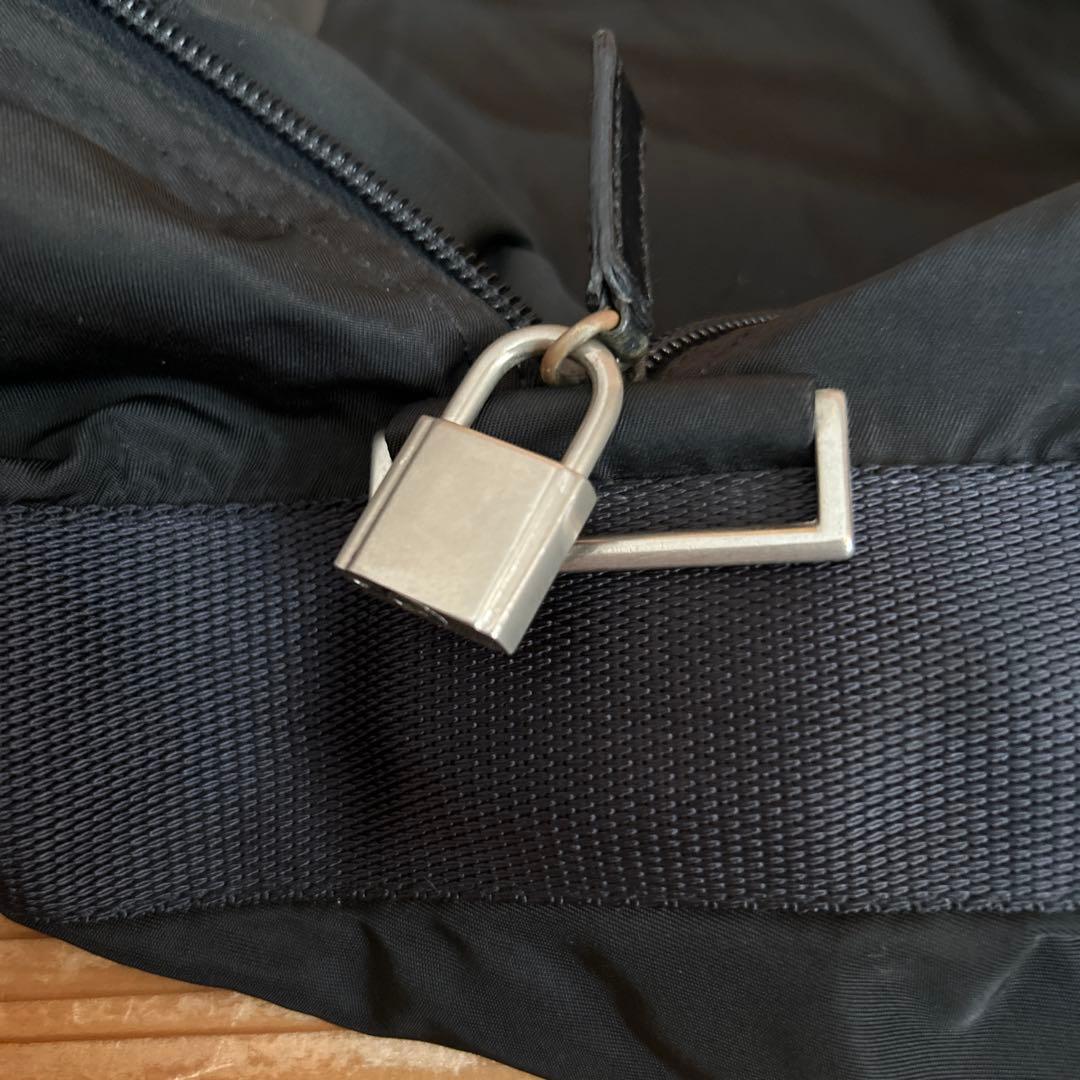 PRADA ブラック ボストンバッグ正規品