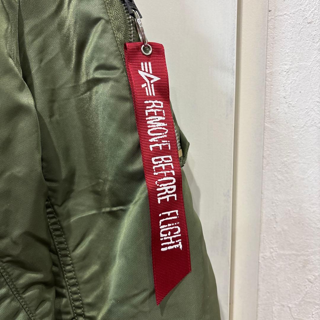 ALPHA INDUSTRIES MA-1 フライトジャケット グリーン　XL