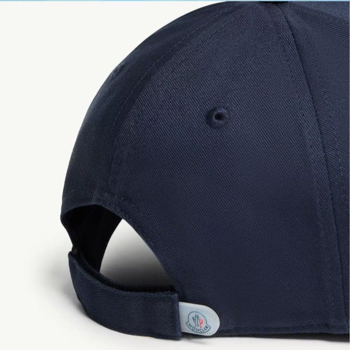 MONCLER モンクレール　キャップ ネイビー　キッズレディース L