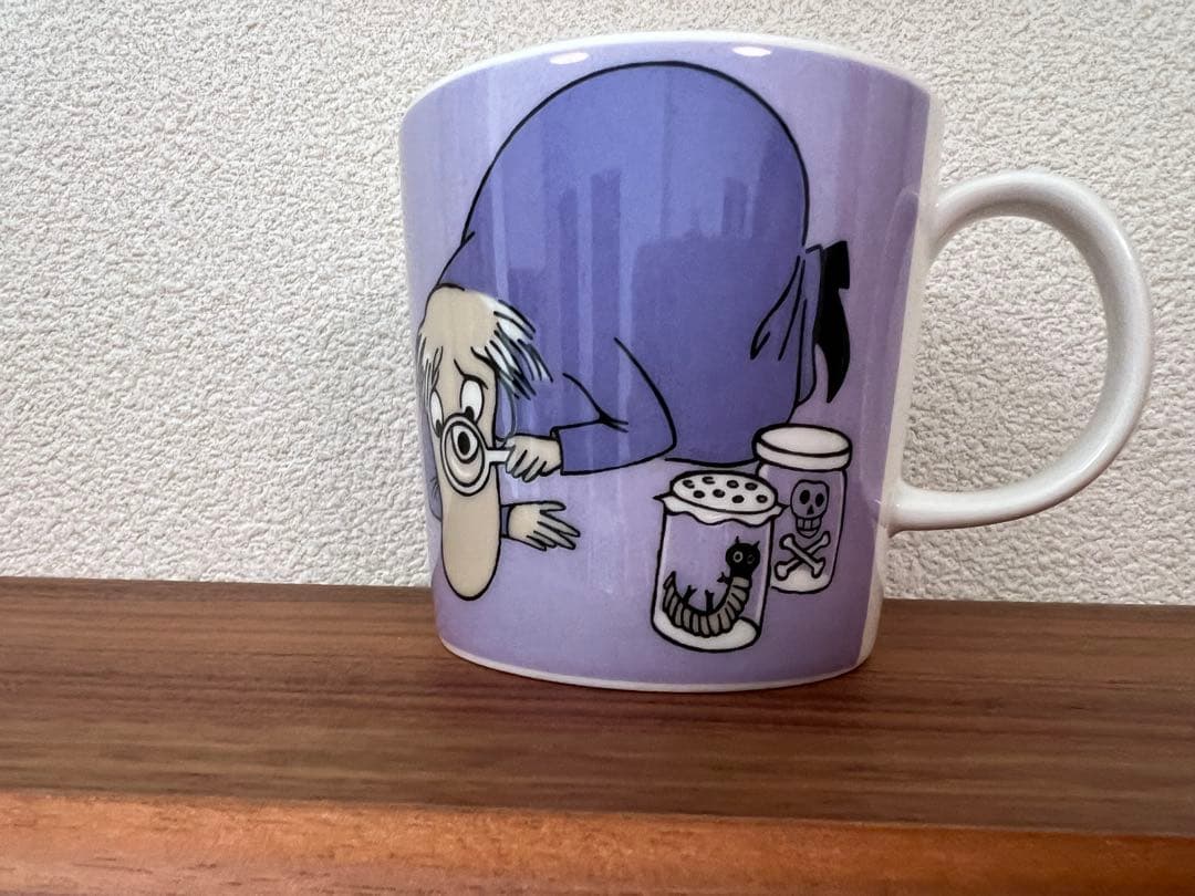 ムーミン　アラビア　マグカップ　ヘムレンさん　旧ロゴ