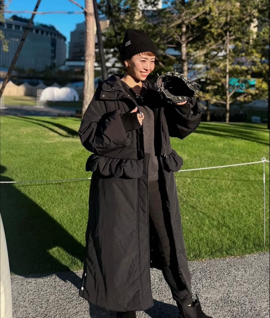 【アキロン×Donobanコラボ】 2wayスカラップベンチコート　ショート