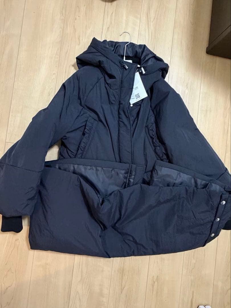 【アキロン×Donobanコラボ】 2wayスカラップベンチコート　ショート