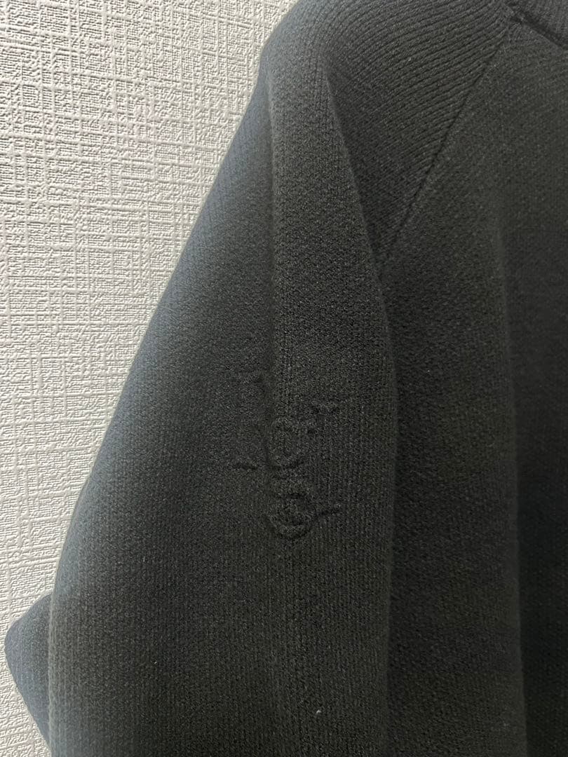 regleam サイドファスナーエンボスニット
