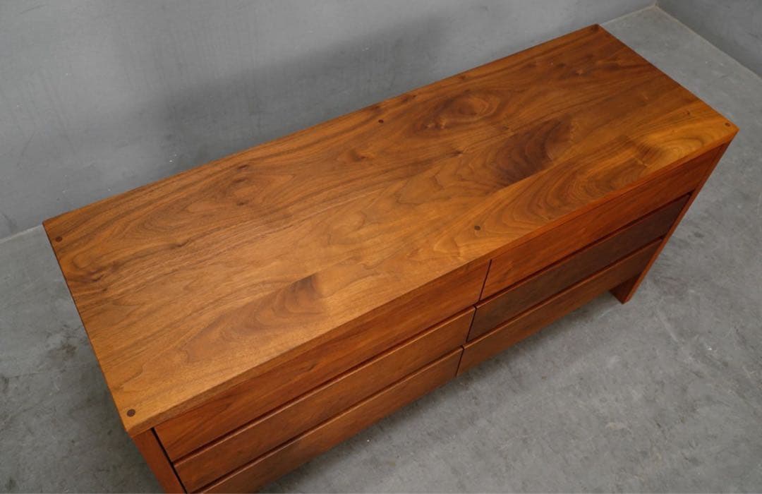 に*あ様 極美品 マスターウォール モアレス チェスト 2列3段 ウォールナット