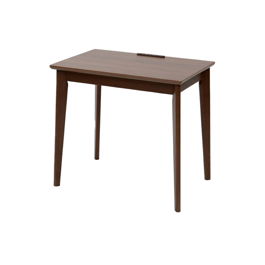 新品未使用箱不良　山善　コンセント付きデスクこたつ　CDK-F752CT（CB）