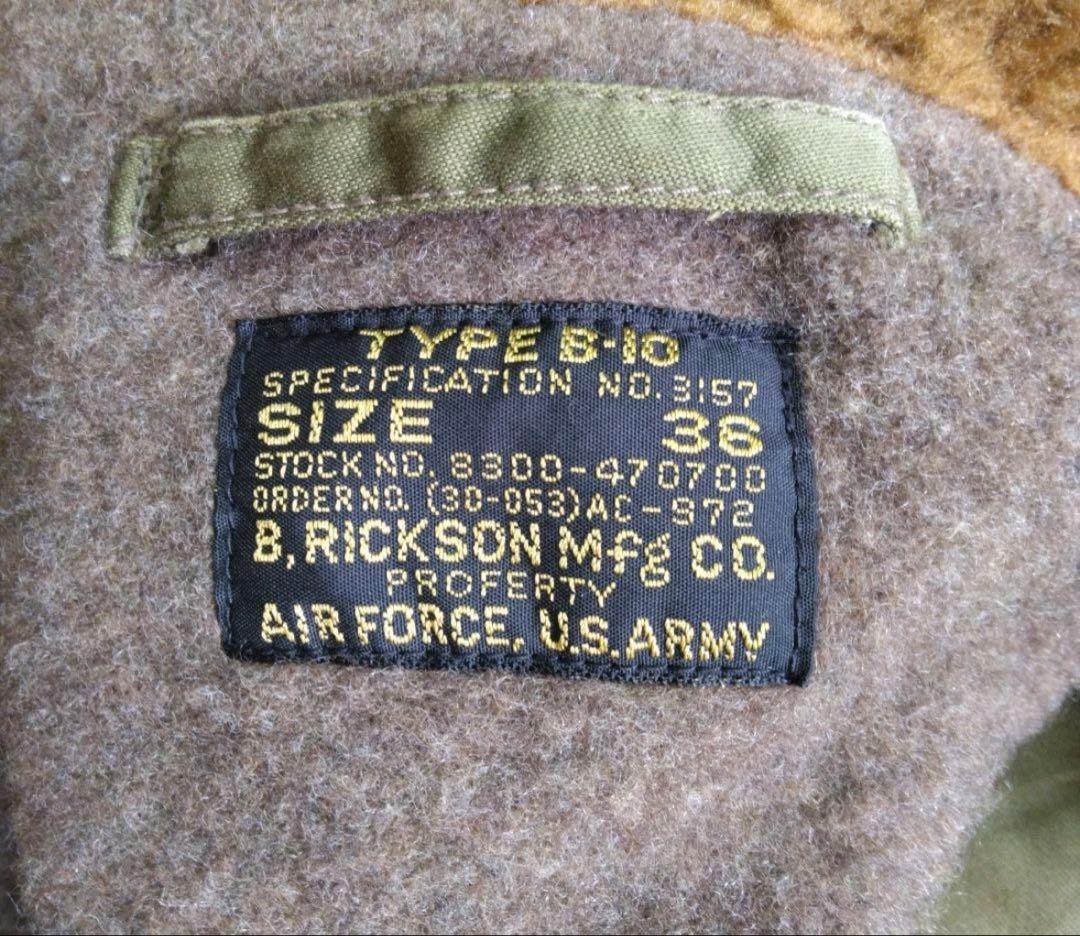 ピ*ん様 バズリクソンズ　 B-10 サイズ36 中古品　フライトジャケット死神