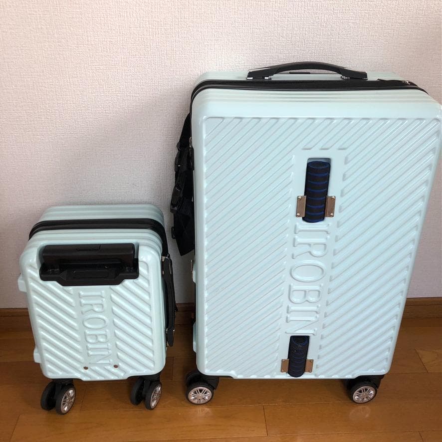 【新品】親子で楽しむ♪ 乗れるキャリーケース＆スーツケースセット