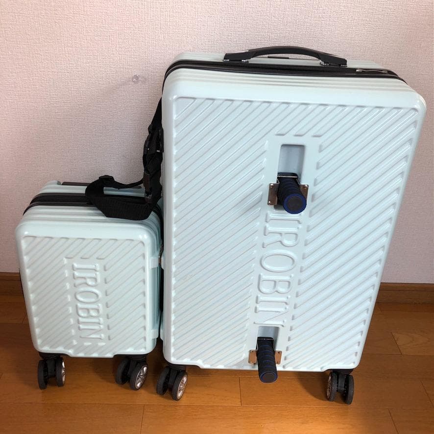 【新品】親子で楽しむ♪ 乗れるキャリーケース＆スーツケースセット