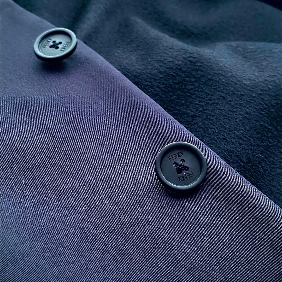 FENDI カシミヤライナー付 比翼 コート