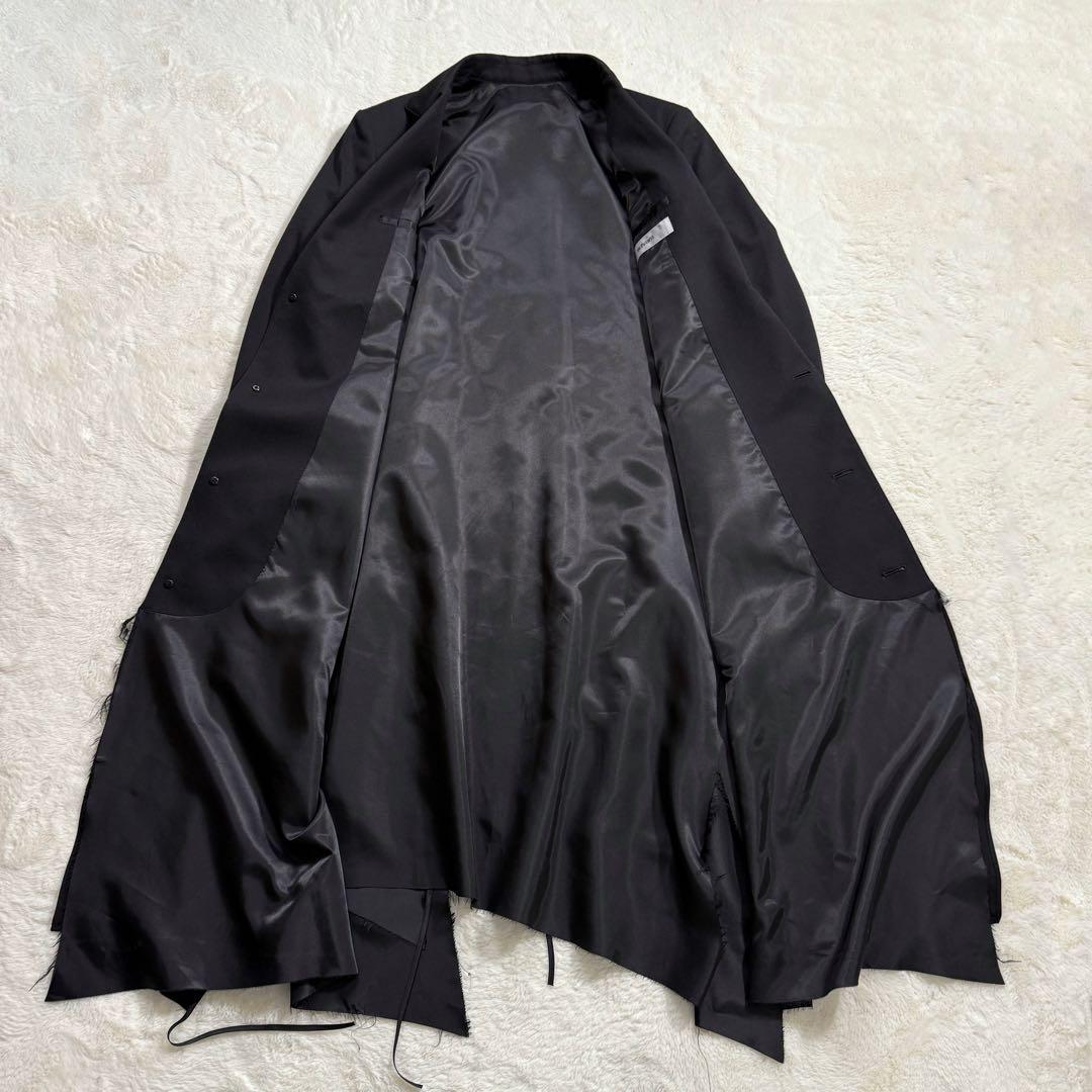 【タグ付】23AW sulvam ギャバジン パイピング ロングコート M