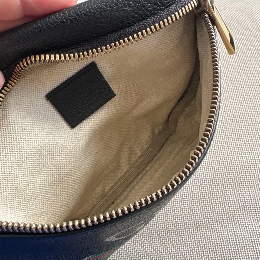 GUCCI バッグ レザーブラック