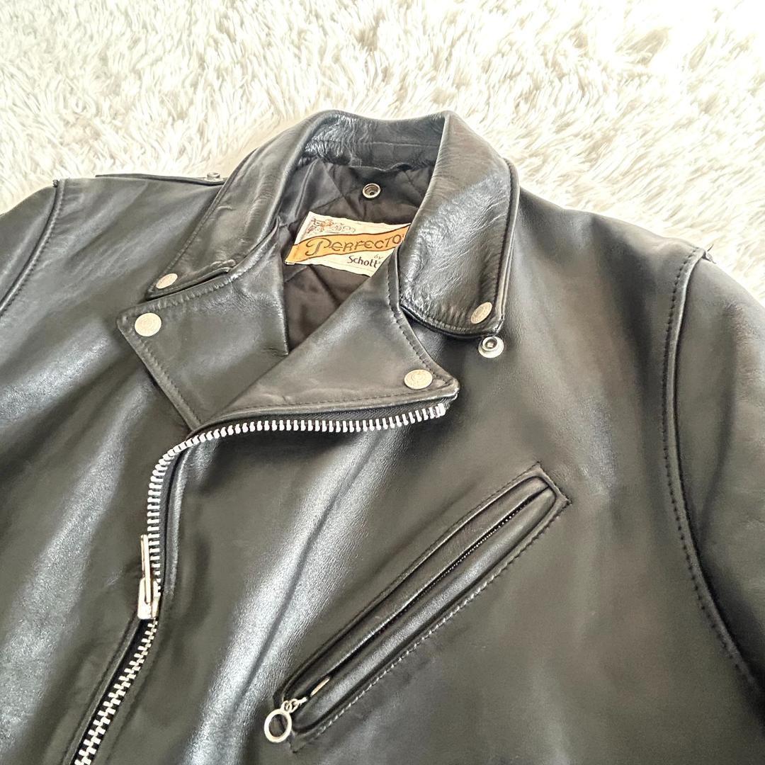 Schott ショット ダブルライダース レザージャケット USA製 42　XL