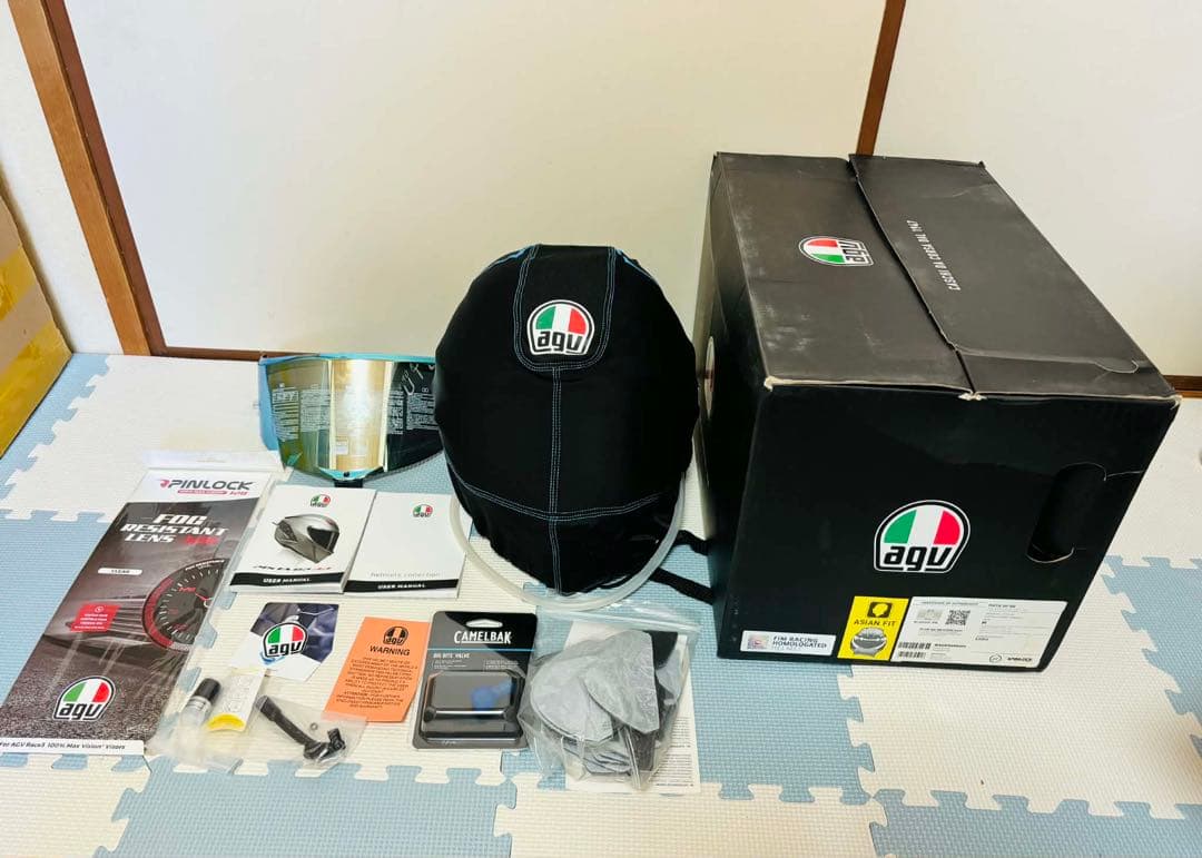 (kuro)新品AGV PISTA GP RR Mサイズ