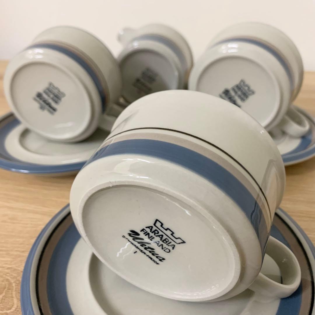ARABIA Uhtua アラビア ウートゥア カップ&ソーサー クリーマー