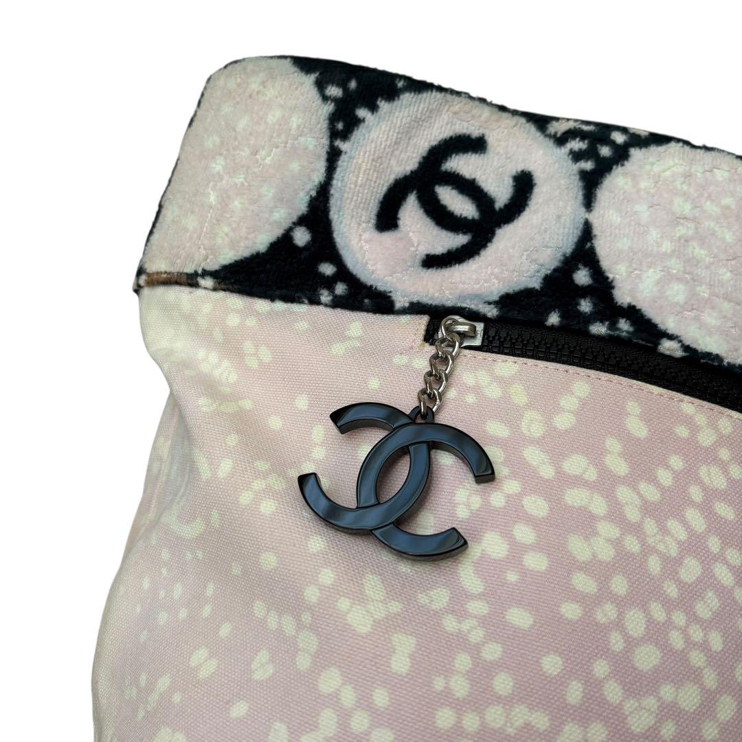 CHANEL ハイサマー ラージトート ピンク ブラック