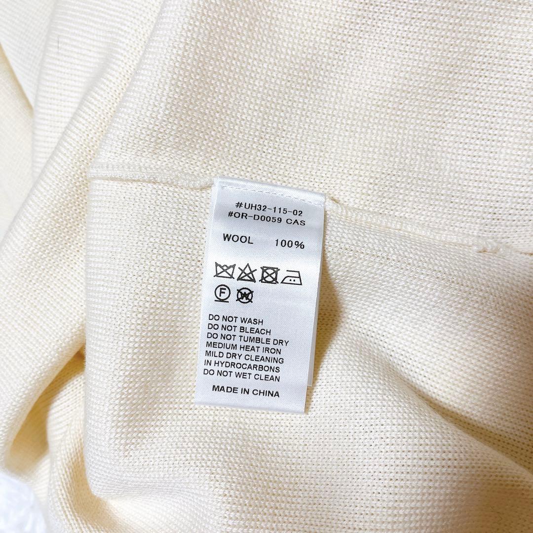 【いちごカレー】【新品未使用】オーシバル　セーラーカラーニット　ロゴ刺繍