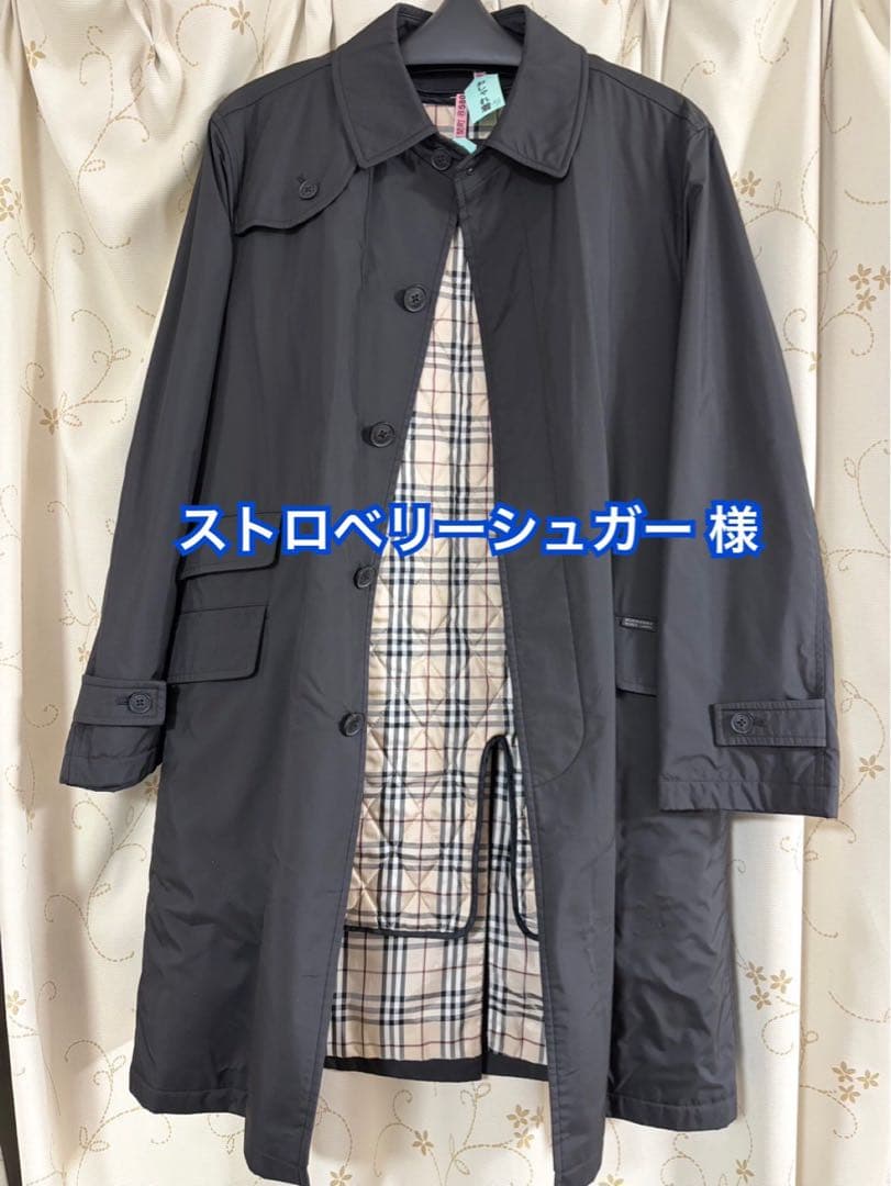 ストロベリーシュガーバーバリーブラックレーベル ステンカラーコート