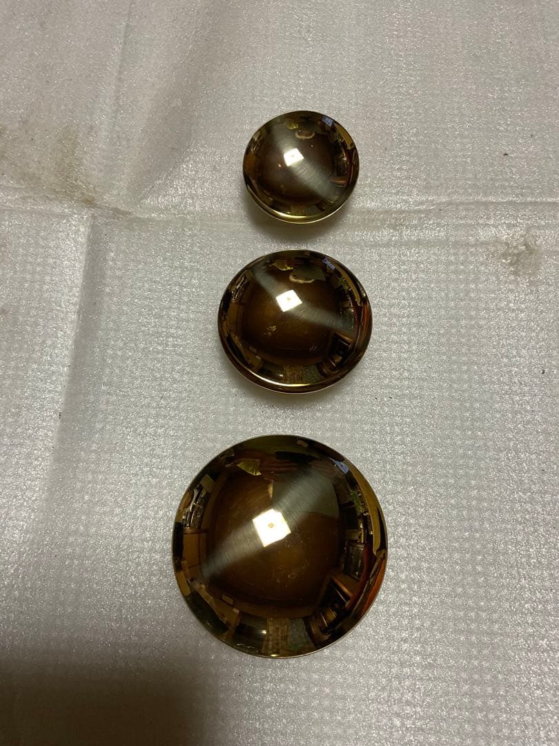 金盃／CACTUS GOLD。三品。【銀婚式の物　未使用品】。