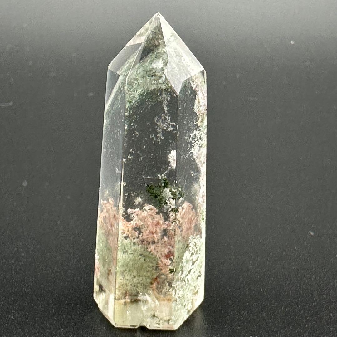 【希少】ガーデンクォーツタワー淡ピンクレアクォーツインファントムフラワー